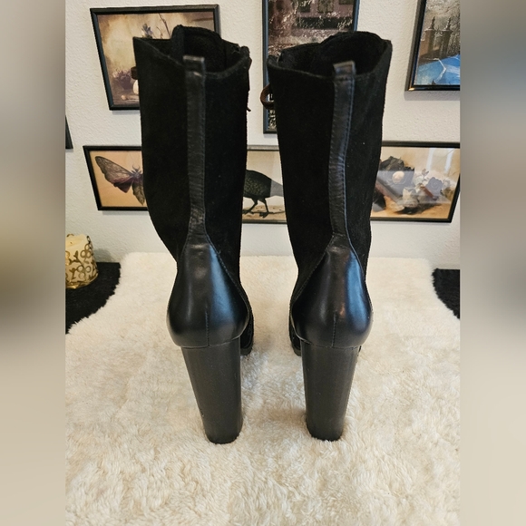 NWOT - Charles David Lace Up Boots - Picture 8 of 9